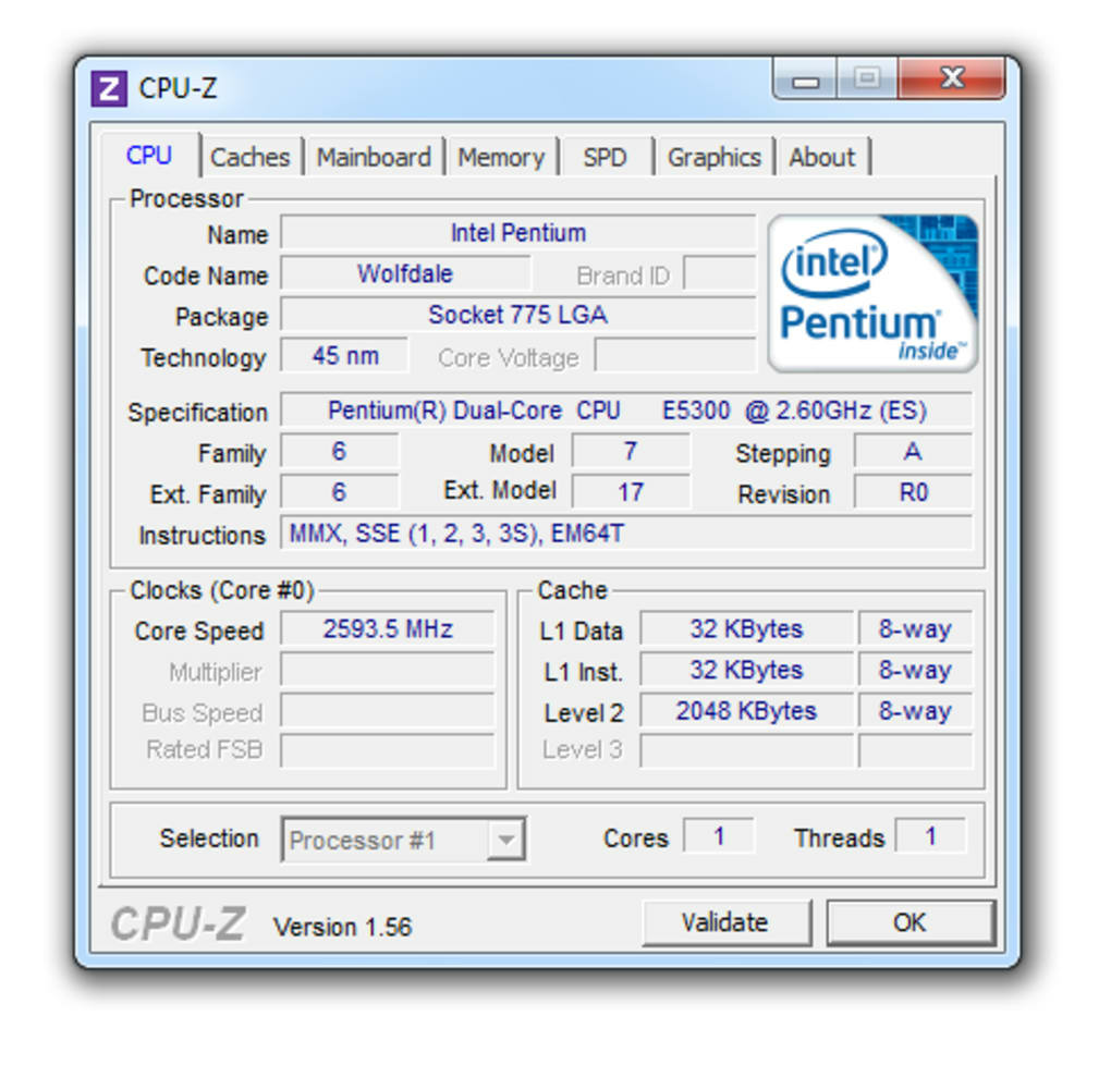 cpu-z download for windows 10